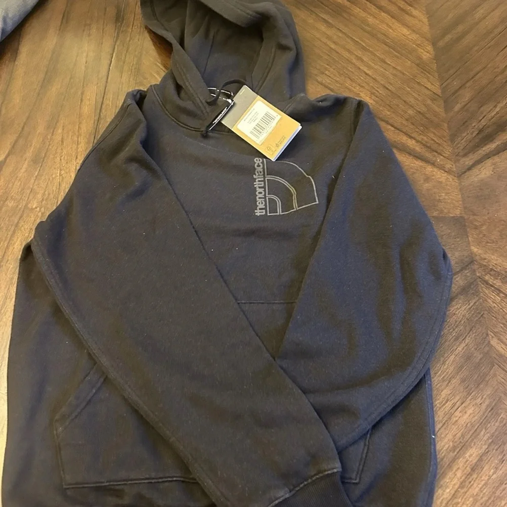 The North Face Men’s Garment Dye Hoodie Pullover (US, Small, Regular Black New